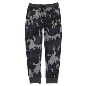 Hurley Jogger Boys‎ Size L (12/13 yrs ) Gray Camo Print Elastic Waist  Pants
